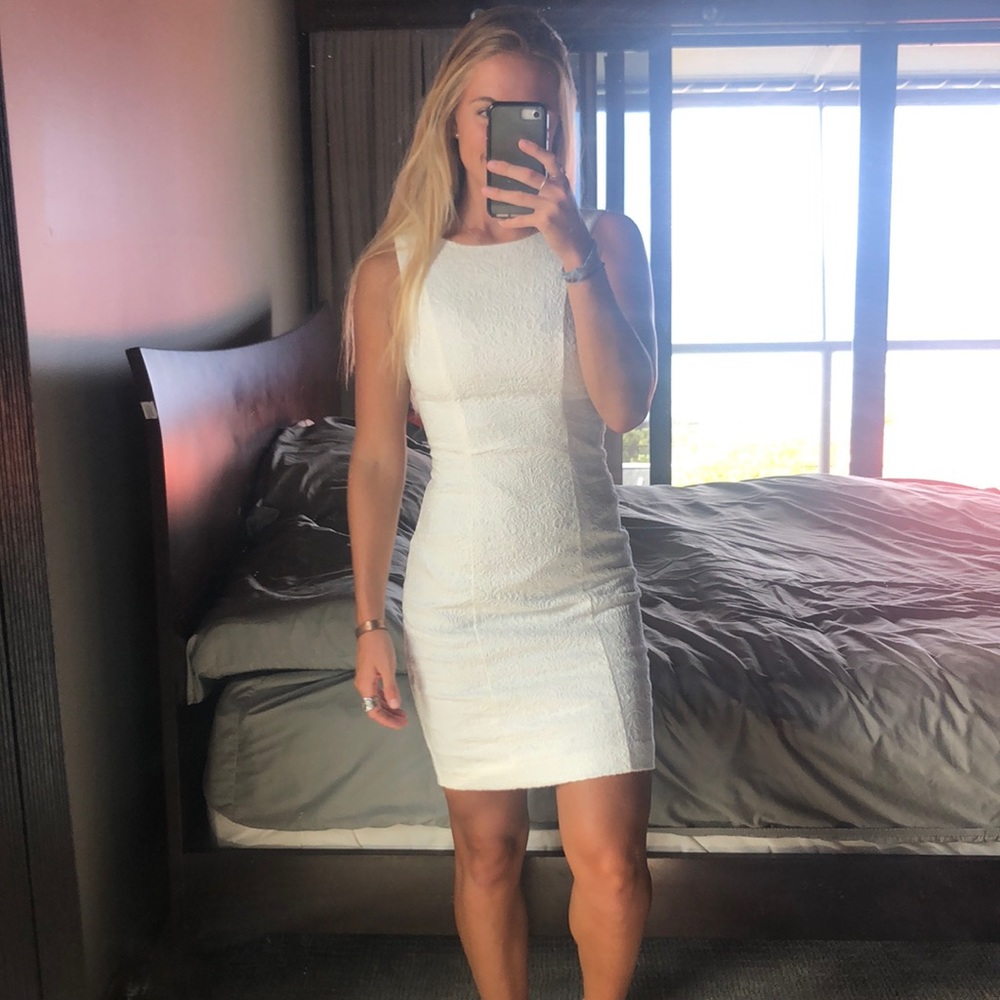 White summer dress